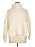 Shein Curve 100% Polyester Ivory Turtleneck Sweater Size 14 Plus (1) - photo 1
