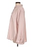 J.Jill 100% Polyester Solid Pink Long Sleeve Blouse Size L - photo 5