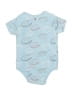 Champion Print Blue Short Sleeve Onesie 12-18 MO / 18 MO - photo 2