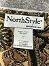 North Style Paisley Brown Casual Dress Size S - photo 7