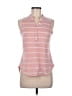M. Fasis Pink Sleeveless Blouse Size 8 - photo 1
