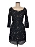 E&M Collection Polka Dots Black Casual Dress Size M - photo 1