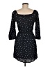 E&M Collection Polka Dots Black Casual Dress Size M - photo 2