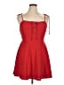 Speechless Hearts Red Casual Dress Size XL - photo 1