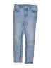Thereabouts 100% Polyester Solid Blue Jeans Size 8 - photo 1