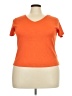 Cato Orange Short Sleeve Top Size 22/24W - photo 1