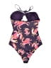 Assorted Brands Print Purple One Piece Swimsuit Size S (estimated) - photo 2