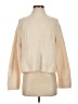 J.Crew Chevron-herringbone Ivory Turtleneck Sweater Size XS - photo 1