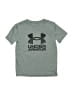 Under Armour 100% Polyester Green Active T-Shirt Size 6 - photo 1