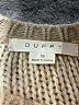 Duffy 100% Cashmere Metallic Tan Cardigan Size S - photo 7