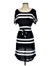 Splendid Stripes Black Casual Dress Size XS - photo 1