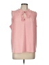 Prettygarden Pink Sleeveless Blouse Size L - photo 1