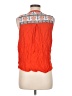 Umgee Orange Sleeveless Blouse Size M - photo 2