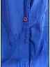 Christian Dior 100% Polyester Blue Short Sleeve Blouse Size 16 - photo 7