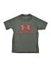 Under Armour 100% Polyester Gray Active T-Shirt Size S (youth) - photo 1