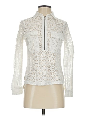 BCBGMAXAZRIA Long Sleeve Blouse (view 1)