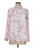 Torrid 100% Rayon Floral Pink Long Sleeve Blouse Size Med Plus (00) - photo 1