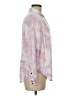 Torrid 100% Rayon Floral Pink Long Sleeve Blouse Size Med Plus (00) - photo 4