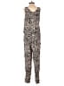 Ella Moss Graphic Gray Jumpsuit Size S - photo 2