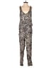Ella Moss Graphic Gray Jumpsuit Size S - photo 1