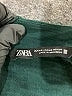 Zara 100% Polyester Solid Green Casual Dress Size XS - photo 4