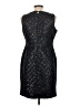 Tommy Hilfiger Tweed Black Cocktail Dress Size 12 (petite) - photo 2