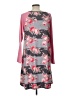 Assorted Brands Floral Gray Casual Dress Size L - photo 2