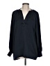 Joie 100% Polyester Black 3/4 Sleeve Blouse Size L - photo 1