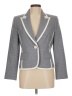Evan Picone Houndstooth Gray Blazer Size 6 (petite) - photo 1