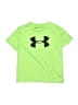 Under Armour 100% Polyester Green Active T-Shirt Size 6 - photo 1