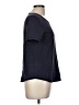 Talbots Outlet Solid Blue Short Sleeve T-Shirt Size M - photo 4