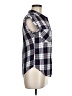 Jachs Girlfriend 100% Rayon Plaid Blue Sleeveless Button-Down Shirt Size M (estimated) - photo 4