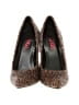 Bongo Animal Print Brown Heels Size 6 - photo 2