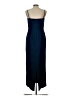 Unbranded 100% Polyester Color Block Blue Cocktail Dress Size 10 - photo 2