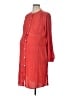 a:glow 100% Polyester Red Casual Dress Size Lg Maternity - photo 1