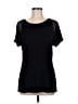 INC International Concepts Black Short Sleeve T-Shirt Size M (estimated) - photo 1