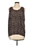 Halogen 100% Polyester Black Sleeveless Blouse Size L - photo 1