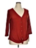 No Comment Red Cardigan Size 1X - photo 1