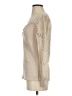 Unbranded 100% Polyester Metallic Tan Pullover Sweater Size S - photo 5