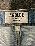 AGOLDE 100% Cotton Blue Denim Shorts Size 25 waist - photo 3