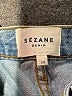 Sézane 100% Cotton Stripes Blue Jeans Size 29 waist - photo 6