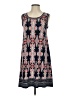 Max Studio Print Gray Casual Dress Size XS - photo 1