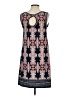 Max Studio Print Gray Casual Dress Size XS - photo 2