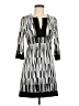 Le Chateau Graphic Gray Cocktail Dress Size M - photo 1