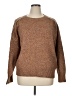 B My Story Tweed Brown Pullover Sweater Size XL - photo 1