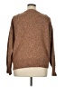 B My Story Tweed Brown Pullover Sweater Size XL - photo 2