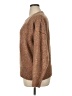B My Story Tweed Brown Pullover Sweater Size XL - photo 5