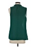Rose + Olive 100% Polyester Green Sleeveless Blouse Size S - photo 2