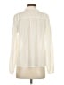 Ann Taylor LOFT 100% Polyester Ivory Long Sleeve Blouse Size S - photo 2