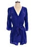 Yumi Kim Solid Blue Romper Size M - photo 1